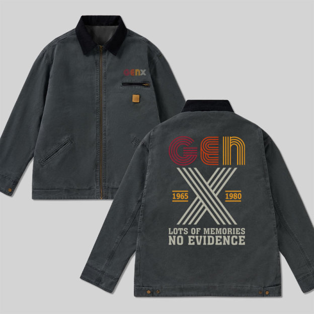 Genx Lots of Memories Classic Work Jacket