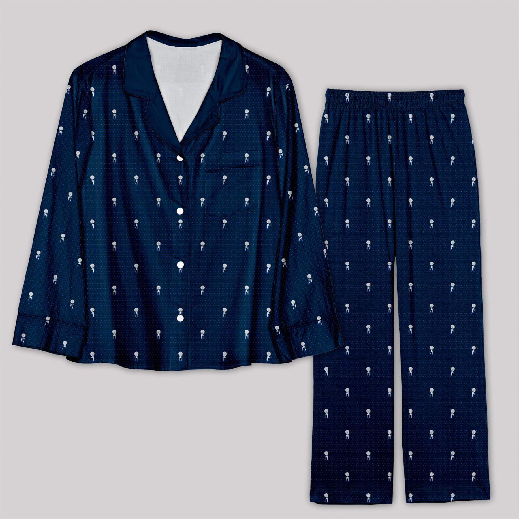 Geeksoutfit USS Enterpris Icon Pajama Sets for Sale