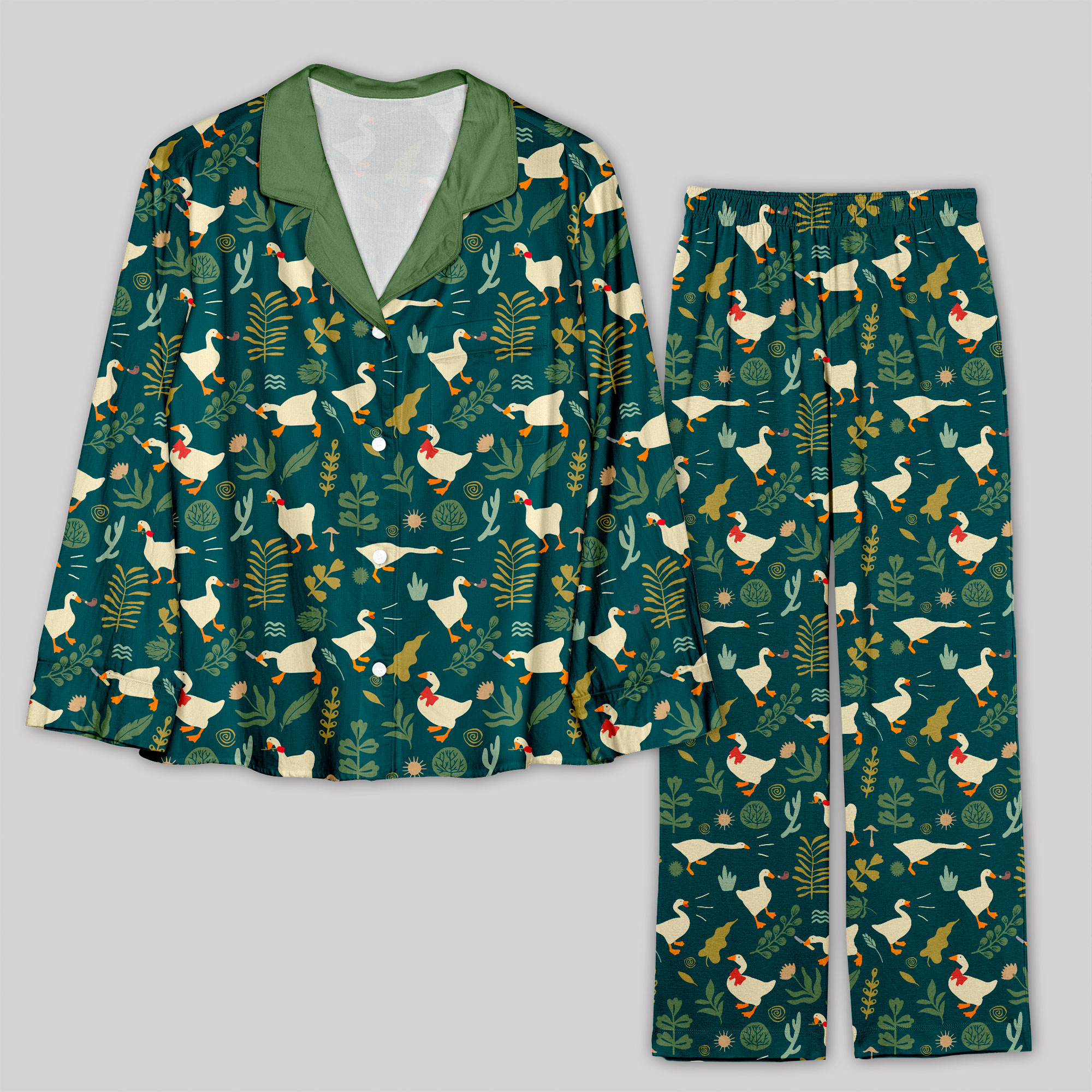 Untitled Goose Pajama Sets