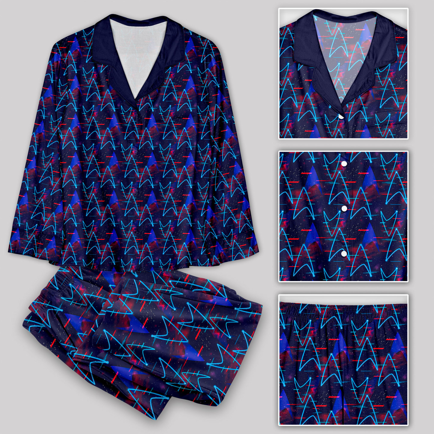 Starship Icon Pajama Sets