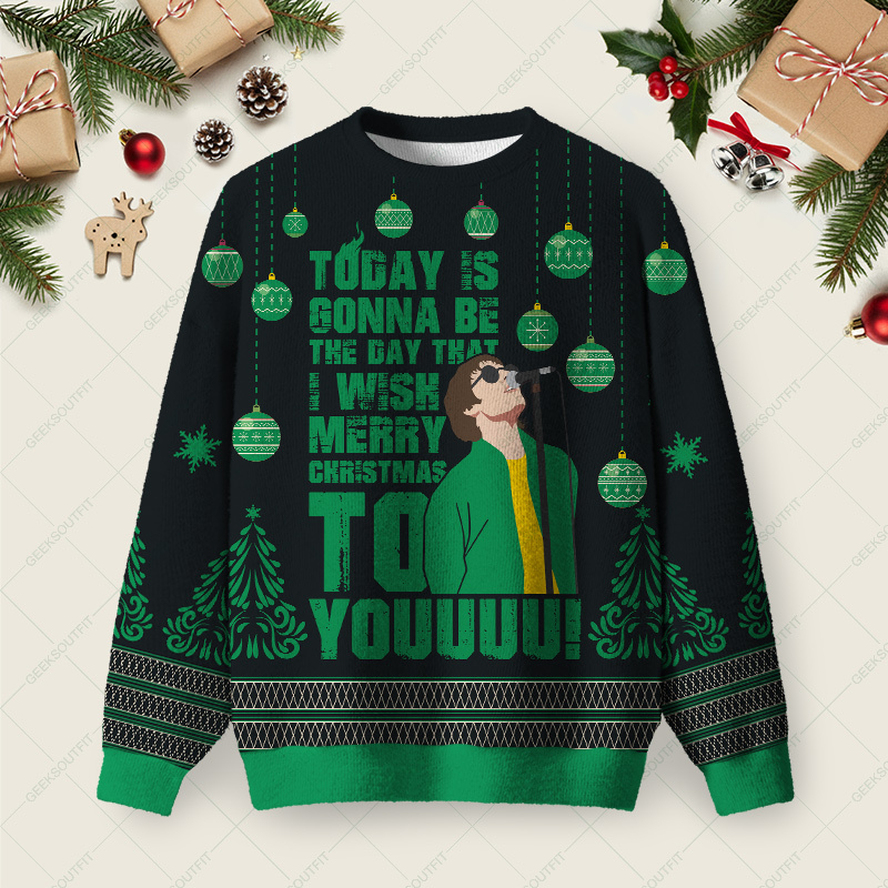 Geeksoutfit Sorry I'm Late I Saw A Reindeer Ugly Christmas Fuzzy Fleece Sweatshirt for Sale