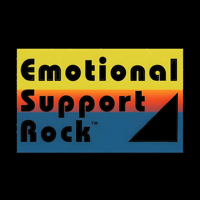 Emotional Support Rock Geek T-Shirt