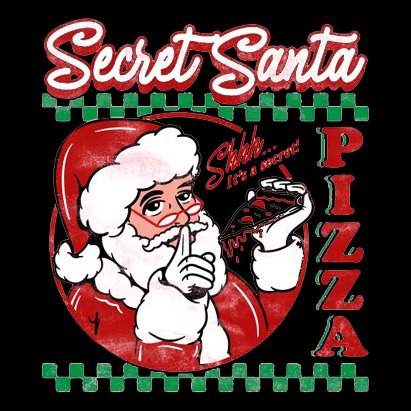 Secret Santa Pizza Geek T-Shirt