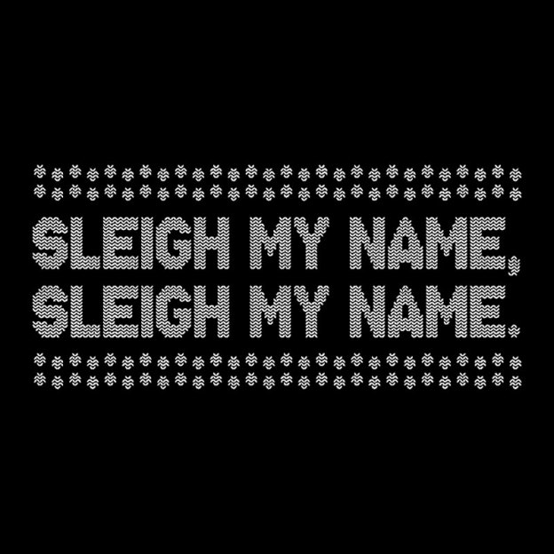 Sleigh My Name Geek T-Shirt