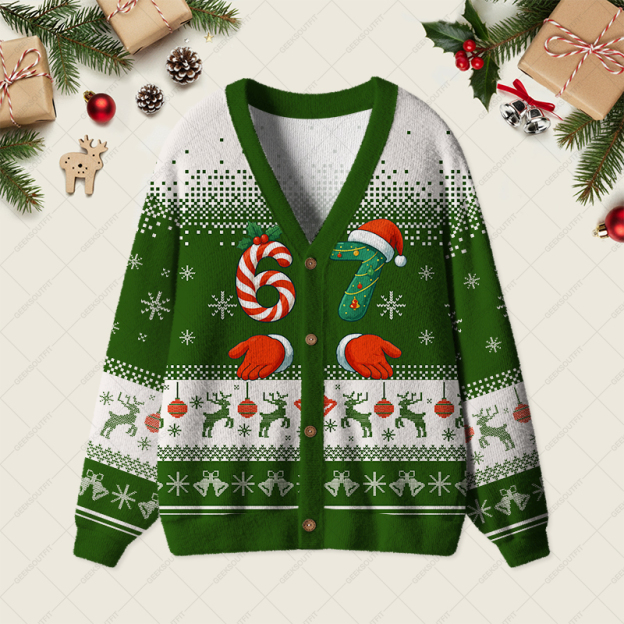 67 Christmas Geek Ugly Cardigan Sweaters 