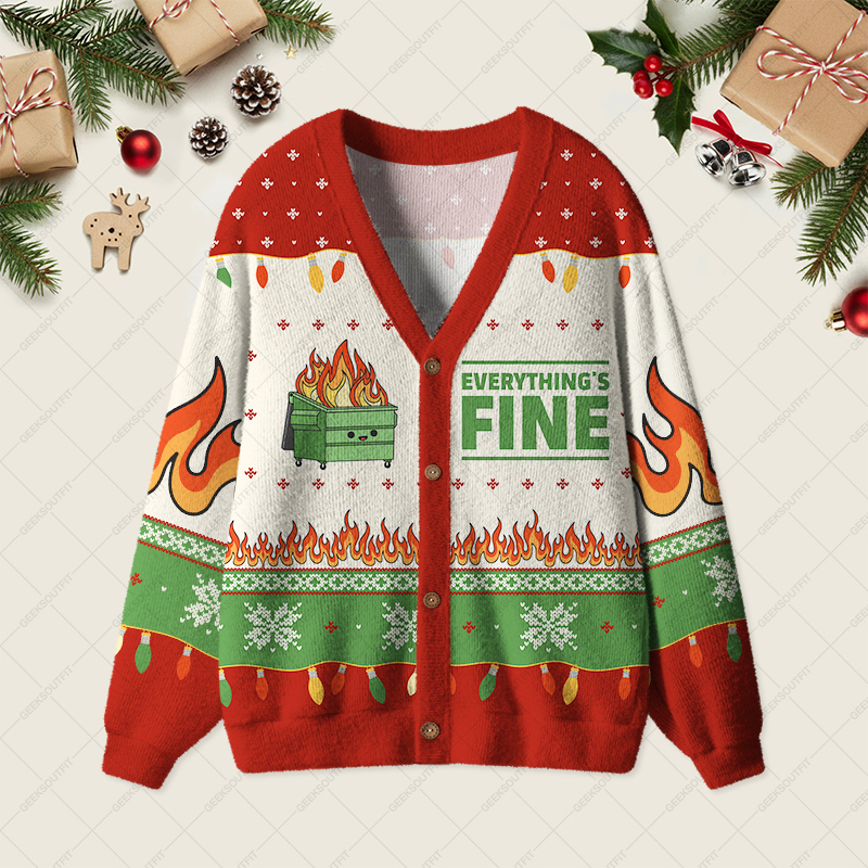 Geeksoutfit For Nonsense Geek Ugly Cardigan Sweaters for Sale