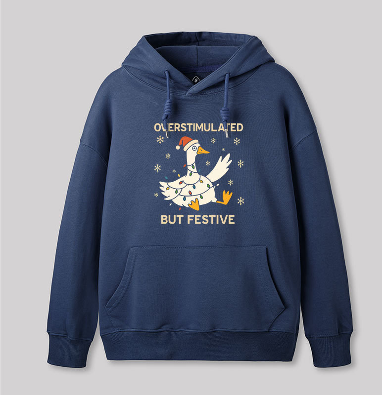 OVERSTIMULATED Geek Hoodie