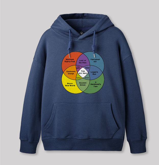 You Are Here Geek Hoodie