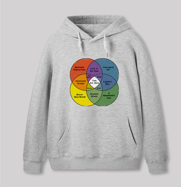 You Are Here Geek Hoodie