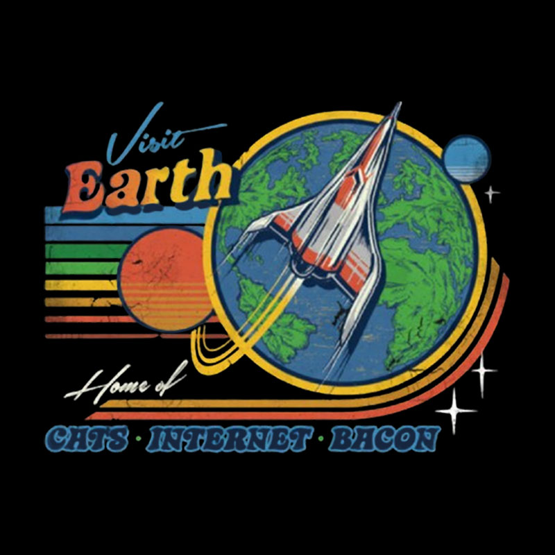 Visit Earth Geek T-Shirt