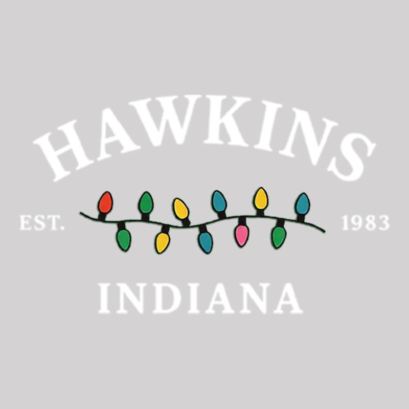 Hawkins Indiana Nov. 1983 Christmas Lights Geek T-Shirt
