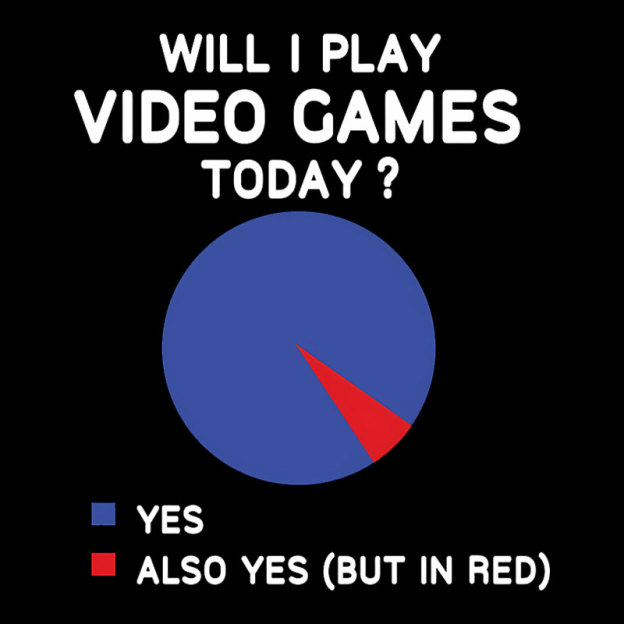 Will I play Video Games today Geek T-Shirt