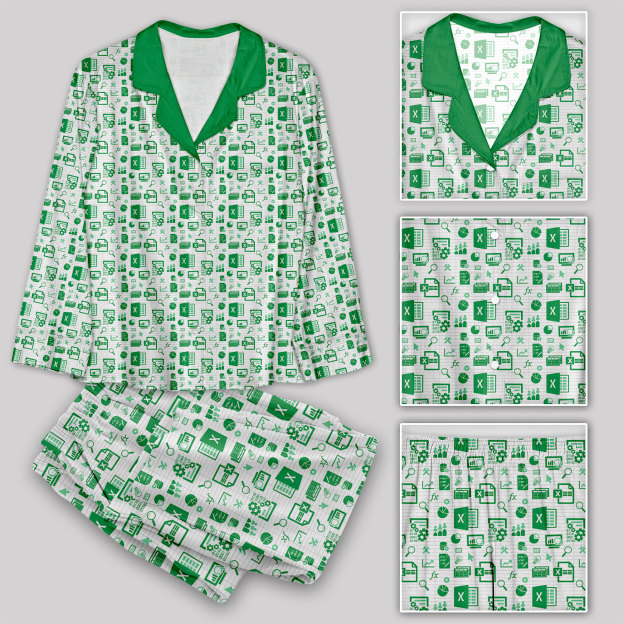 Spreadsheet Pajama Sets