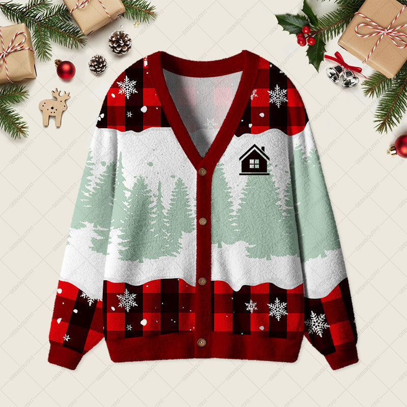 There's No Place Like 127.0.0.1 Geek Ugly Cardigan Sweaters 