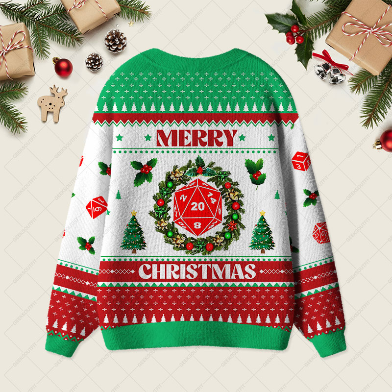 Merry Christmas Geek Ugly Cardigan Sweaters 