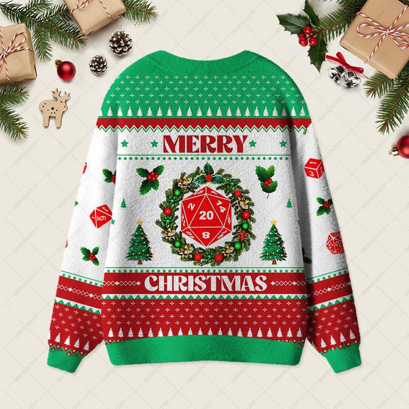 Geeksoutfit Merry Christmas Geek Ugly Cardigan Sweaters for Sale