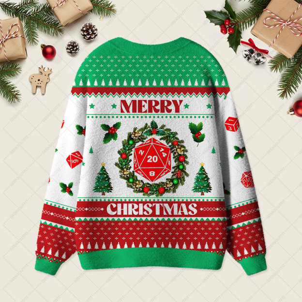 Merry Christmas Geek Ugly Cardigan Sweaters 