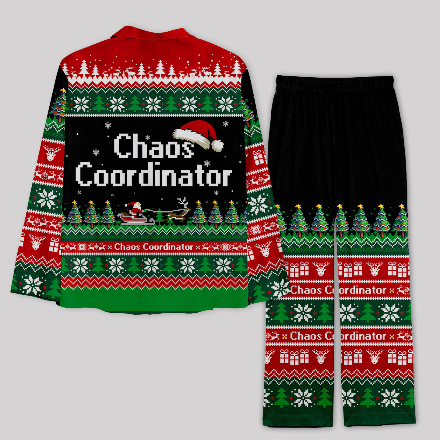 Chaos Coordinator Geek Pajama Sets