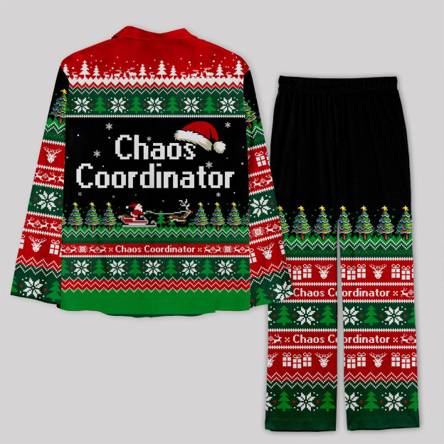 Chaos Coordinator Geek Pajama Sets