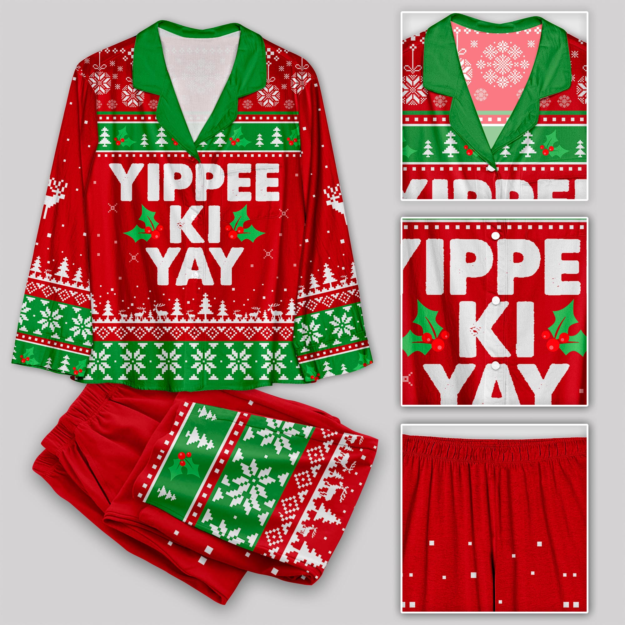 Yippee Ki Yay Geek Pajama Sets