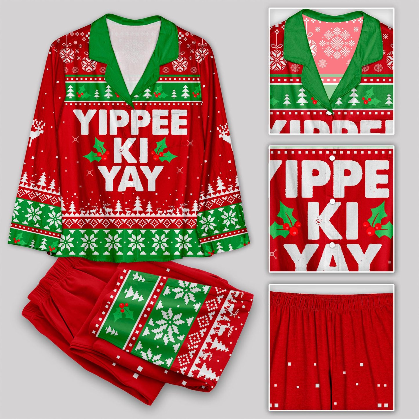 Yippee Ki Yay Geek Pajama Sets