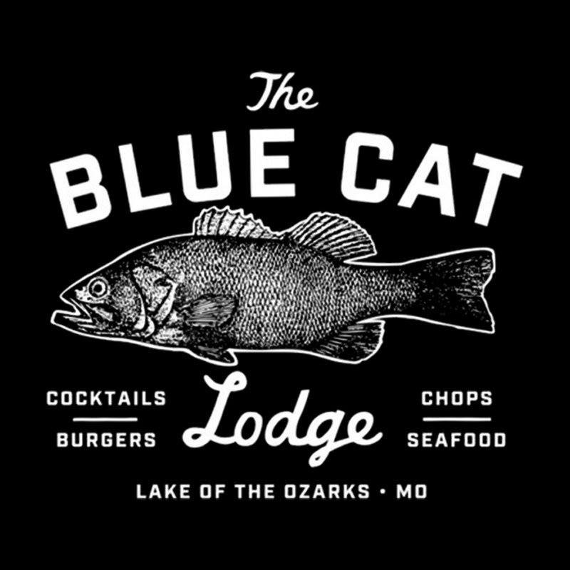 Ozark Blue Cat Lodge Missouri Geek T-Shirt