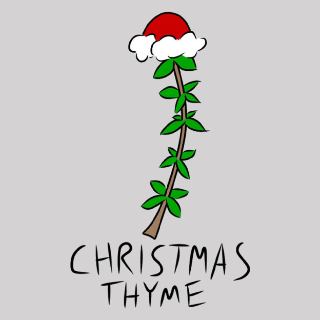 Christmas Thyme Geek T-Shirt