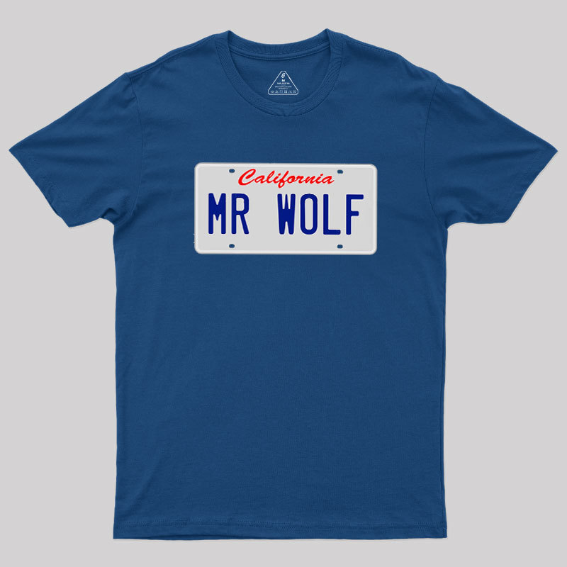 Mr. Wolf Pulp Fiction Geek T-Shirt