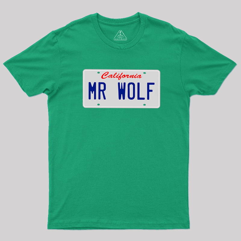 Mr. Wolf Pulp Fiction Geek T-Shirt