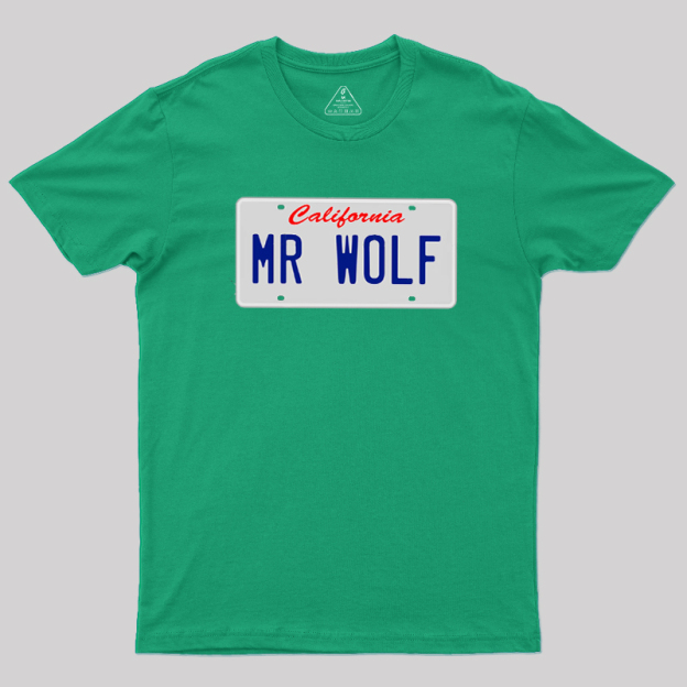 Mr. Wolf  Pulp Fiction Geek T-Shirt