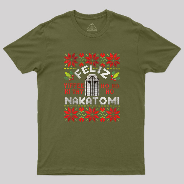 Feliz Nakatomi Sweater Geek T-Shirt