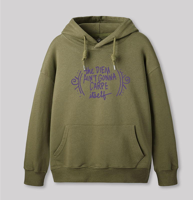 Carpe Diem Geek Hoodie