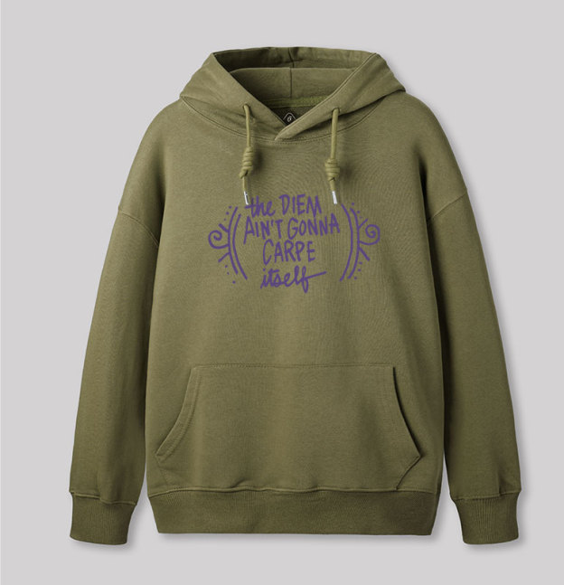 Carpe Diem Geek Hoodie