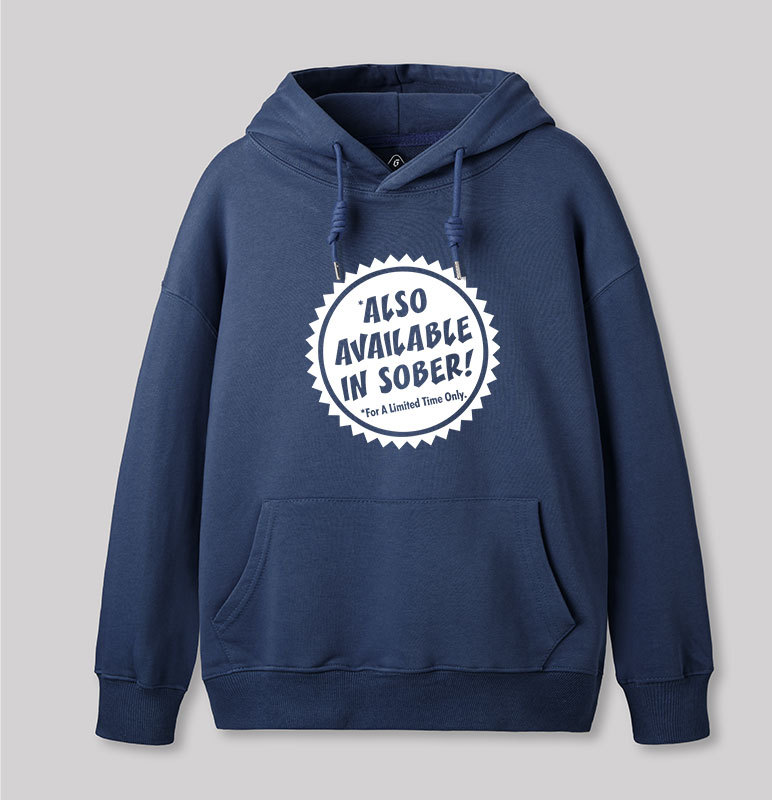 Also Available In Sober Geek Hoodie