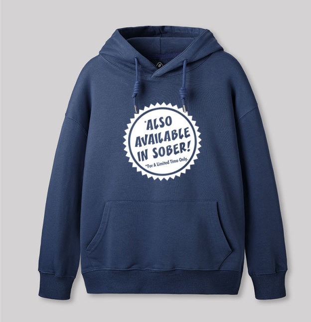 Also Available In Sober Geek Hoodie