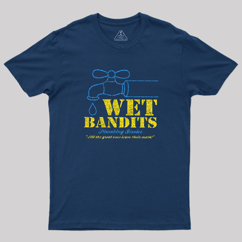 Wet Bandits Plumbing Geek T-Shirt
