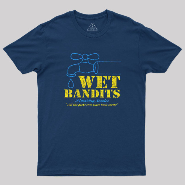 Wet Bandits Plumbing Geek T-Shirt