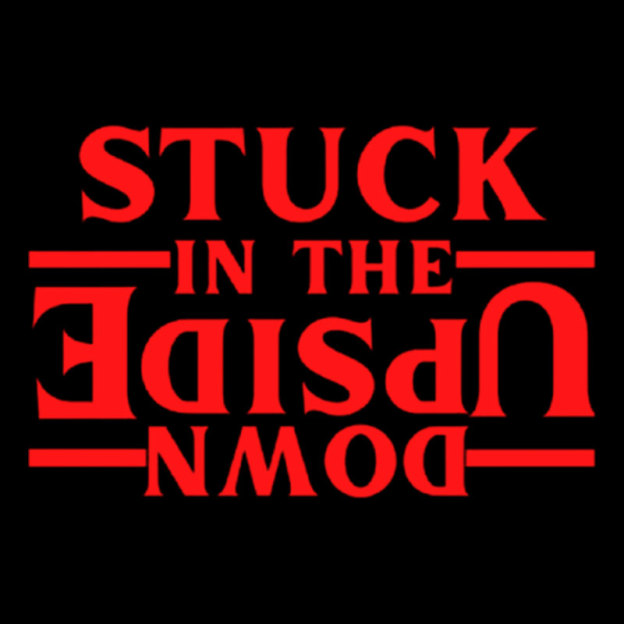 Stuck In The Upside Down Geek T-Shirt