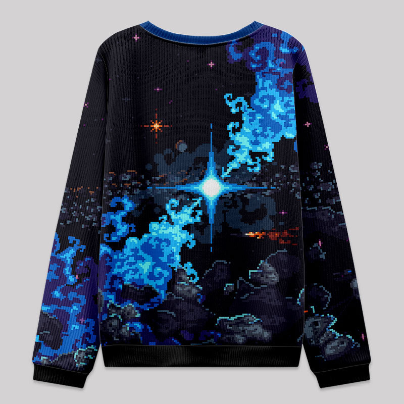 The Composition of the Universe Science Fuzzy Fleece Sweatshirt