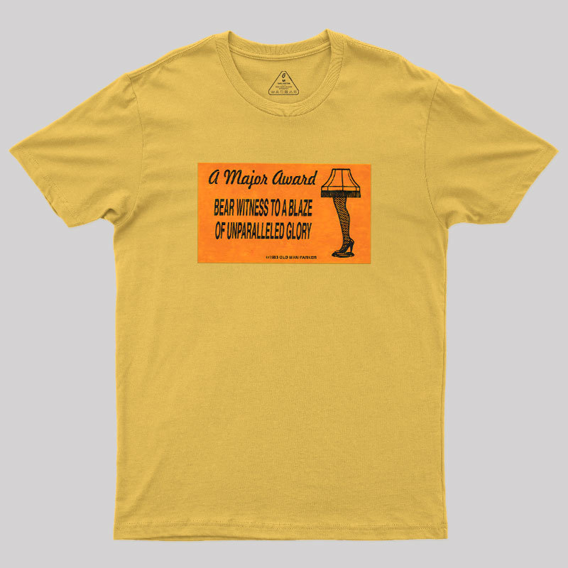 A Major Award Card Geek T-Shirt