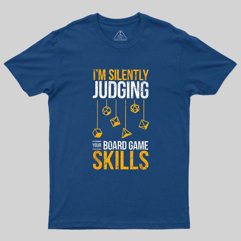 Silent Judgement Geek T-Shirt