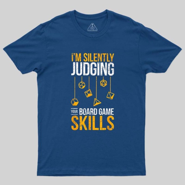 Silent Judgement Geek T-Shirt