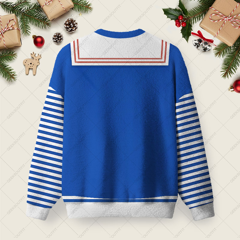 Robin Buckley‘s Fuzzy Fleece Sweatshirt