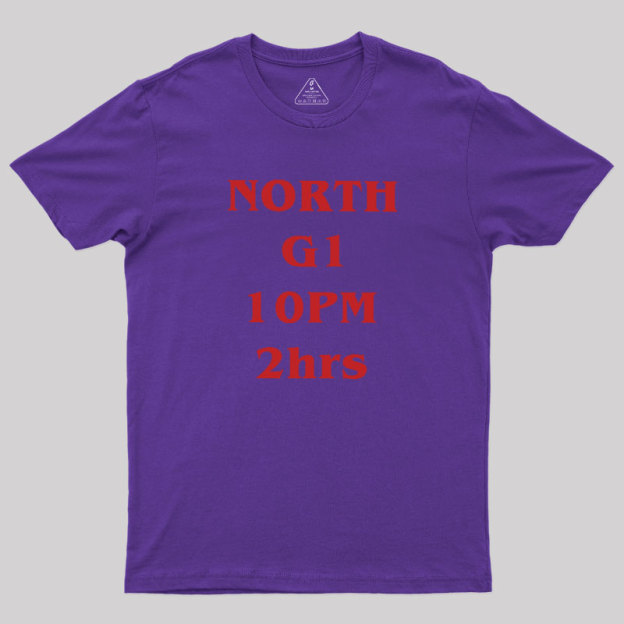 NORTH G1 10PM 2h Geek T-Shirt