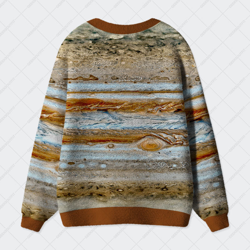 Jupiter Geek Ugly Cardigan Sweaters 