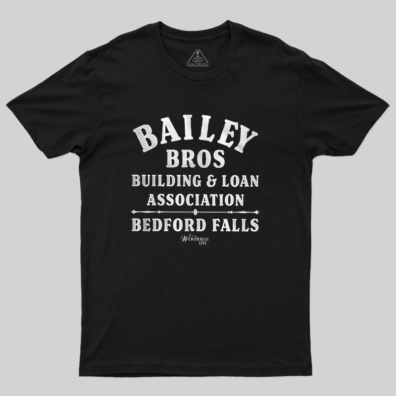 Bailey Bros Bedford Falls Geek T-Shirt