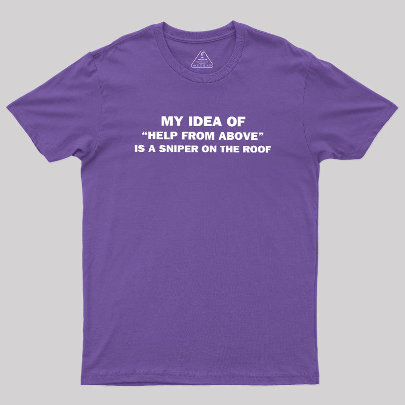 Help from Above Geek T-Shirt