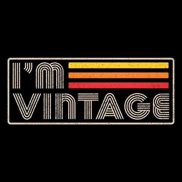 Im Vintage Geek T-Shirt
