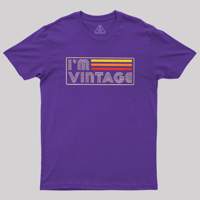 Im Vintage Geek T-Shirt