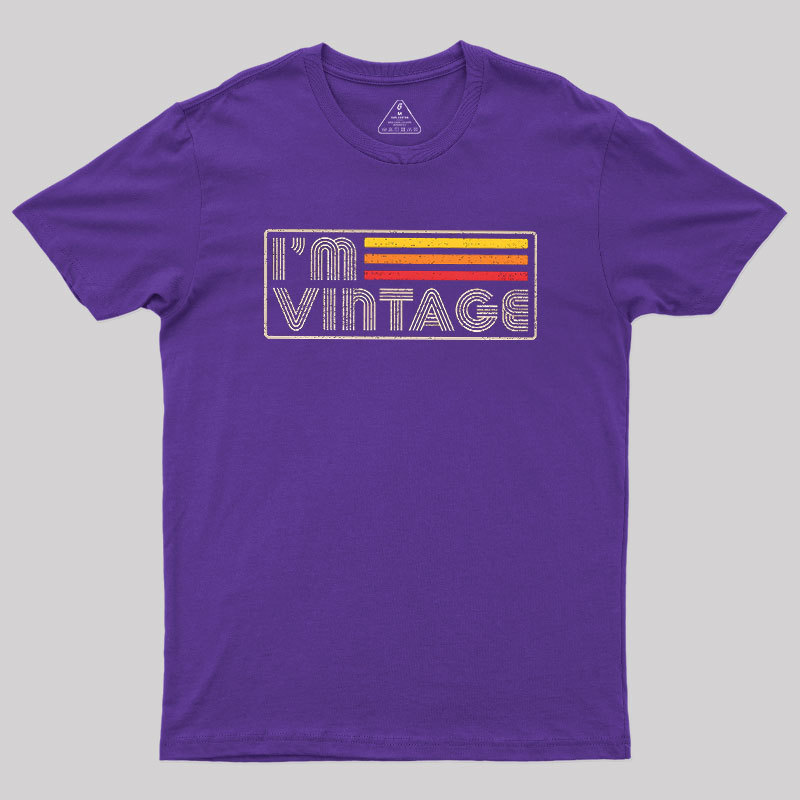 Im Vintage Geek T-Shirt